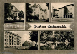 73136832 Luckenwalde Bahnhof Gerhart Hauptmann Schule Stadttheater Goethestrasse - Luckenwalde