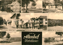 73135696 Altenhof Werbellinsee Fischerhuetten Promenade Pionier Republik Wilhelm - Finowfurt