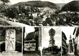 73135147 Stolberg Harz Muentzer Denkmal Rathaus Josephskreuz Marktturm Stolberg  - Stolberg (Harz)