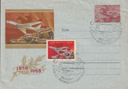 Russia Ussr Lithuania 1958 Postmark Vilnius - Lituanie