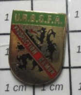 718A  Pin's Pins / Beau Et Rare / ASSOCIATIONS / URBSFA PROSPECTION NAMUR Union Royale Belge Des Sociétés De Foo - Football