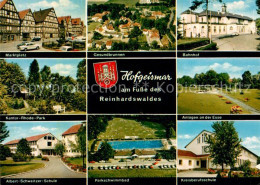 73133066 Hofgeismar Marktplatz Kantor Rhode Park Albert Schweitzer Schule Gesund - Hofgeismar