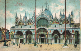 ITALIE - Venezia - Basilica S Marco - Vue Générale De La Basilique De S Marco - Carte Postale Ancienne - Venezia