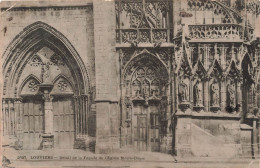 FRANCE - Louviers - Détail De La Façade De L'église Notre Dame - Carte Postale Ancienne - Louviers