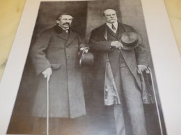 PHOTO RENCONTRE MR BRIANT ET MR HUGHES 1921 - Non Classés