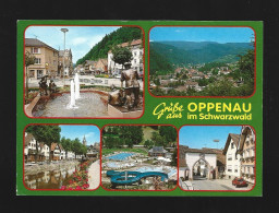 Oppenau Luftkurort Im Renchtal Schwarzwald Multi View Foto AK Photo Card Deutschland Htje - Oppenau