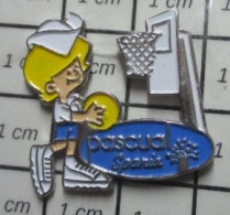 718A  Pin's Pins / Belle Qualité Et Rare / THEME JEUX OLYMPIQUES / BARCELONA 1992 PASCUAL SPANIA BASKET-BALL - Olympic Games