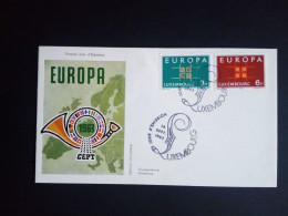 LUXEMBOURG MI-NR. 680-681 FDC EUROPA CEPT 1963 - 1963