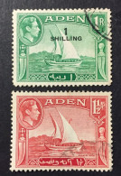 1939 - 1951 Aden - King George VI - Adenese Dhow - Used - Aden (1854-1963)