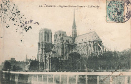 FRANCE - Paris - Eglise Notre Dame - L'abside - Carte Postale Ancienne - Notre Dame Von Paris