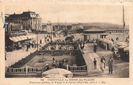 FRANCE - Trouville - Vue Sur Les Nouveaux Jardins, Le Topsy Et Le Casino - LL - Animé - Carte Postale Ancienne - Trouville