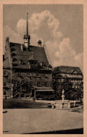 H0780 - Pößneck - Rathaus Brunnen - Papier Und Schreibwaren - Poessneck