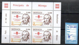 MONACO LUXE** - 2930X4 - Unused Stamps