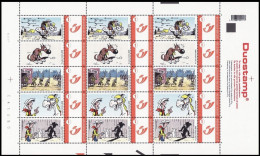 DUOSTAMP** / MYSTAMP** - Morris: Lucky Luke - Jolly Jumper - Rantanplan - Daltons - Fumetti