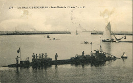 CPA Marine - La Pallice-Rochelle - Sous-Marin Le Lutin - Sous-marins