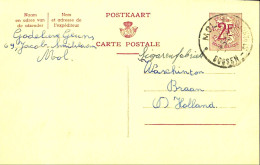 Belgique - Carte Postale - Entier Postal - 196? - Mol - Braan (Holland) - 2 Francs - Briefkaarten 1951-..