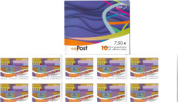 GREECE  2011    BOOKLET    SELF - ADHESIVE   STAMPS     DESTINATION  ... GREECE - Cuadernillos