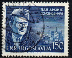 1951 - Jugoslavia PA 47 Giornata Dell'esercito    ------- - Usados