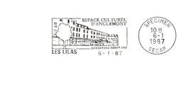 Département De La Seine St Denis - Les Lilas -  Flamme Secap SPECIMEN - Mechanical Postmarks (Advertisement)