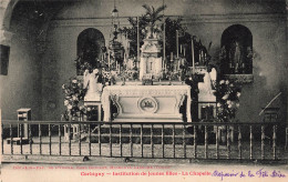 FRANCE - Corbigny - Institution De Jeunes Filles - Vue Sur La Chapelle - Vue à L'intérieur - Carte Postale Ancienne - Corbigny