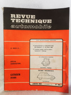 Revue Technique Automobile Originale Janvier  1968 Numero 261  Citroen Dyane - Auto