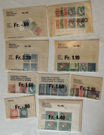 Schweiz1970 / Komplett ** + 4er-Blöcke / Frankaturgültig 22,- SFr - Ungebraucht