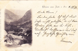 3118/ Gruss Aus Zell Am See, 1897, Kaprunerthal - Zell Am See