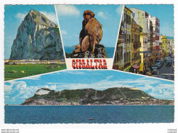 GIBRALTAR En 4 Vues De 1966 VOIR Timbre Et Flamme European Sea Angling Championships 1966 - Gibraltar