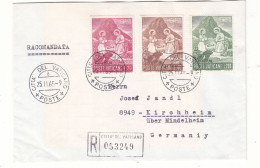 Vatican - Lettre Recom De 1965 - Oblit Cita Del Vaticano - - Covers & Documents