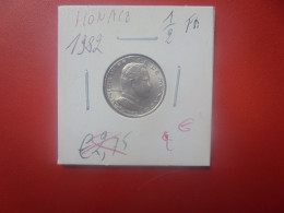 MONACO 1/2 Franc 1982 (A.10) - 1960-2001 Nieuwe Frank