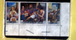 SAN MARINO 1967 PEINTER GUERCINO  BLOCK MNH - Unused Stamps