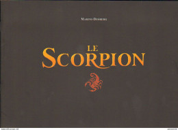 MARINI : Dossier De Presse SCORPION En 2000 - Persboek