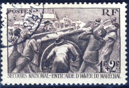 497 SECOURS NATIONAL OBLITERE  ANNEE 1941 - Used Stamps