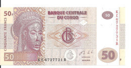 CONGO 50 FRANCS 2020 UNC P 97 C - Ohne Zuordnung