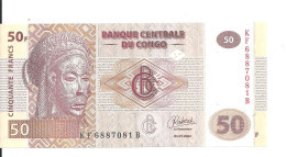 CONGO 50 FRANCS 2022 UNC P 97 D - Non Classés