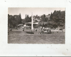 CHARAVINES LES BAINS (ISERE) 21336 CARTE PHOTO LA PLAGE DES DAUPHINS - Charavines