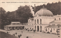 FRANCE - Saint Honoré Les Bains - Vue Sur L'établissement Thermal - Carte Postale Ancienne - Saint-Honoré-les-Bains