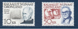 Groenland, **, Yv 209, 210, Mi 221,222, SG 239, 240, - Unused Stamps