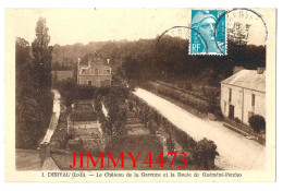 CPA - DERVAL (L.-Inf.) Le Château De La Garenne Et La Route De Guémené-Penfao - N° 1 - Edit. J. Nozais - Derval