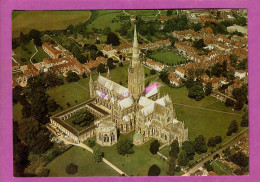 UK - SALISBURY CATHEDRAL WILTSHIRE AERIAL VIEW - Salisbury