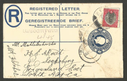 South Africa 1927. Registration Cover From UMBOGINTWINI To Seqhobong (Transkei). - Covers & Documents