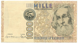 1000 LIRE FALSO D'EPOCA MARCO POLO LETTERA F 20/10/1988 BB+ - [ 8] Falsi & Saggi