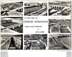 CPSM (Réf : H859) Le Barrage De DONZERE-MONDRAGON (DRÔME 26) MULTI VUES - Usine André Blondel à BOLLENE - Donzere