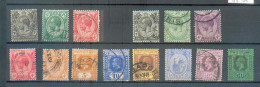 B 39 - Straits Settlements - YT 160-161-162/165-168-169-170-170A-171-173-174-175(*)-177-180  ° Obli - Straits Settlements