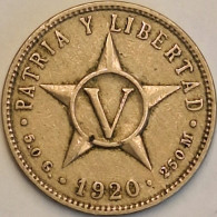 Cuba - 5 Centavos 1920, KM# 11.1 (#3571) - Kuba