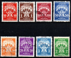 1953 - Jugoslavia S 114 / S 121 Segnatasse    ------- - Used Stamps