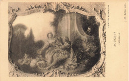 ARTS - Peintures Et Tableaux - Boucher - Pastorale - Archives Nationales  - Carte Postale Ancienne - Paintings