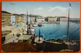 CROATIA - HRVATSKA , RIJEKA - FIUME, PORTO 1911 - Croatie