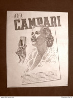 Pubblicità Del 1945 Bitter Campari Domandate Solo Quello Davide C. Milano - Other & Unclassified
