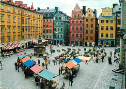 Marchés - Stockholm - Marknad Pa Stortorget - CPM - Voir Scans Recto-Verso - Mercati
